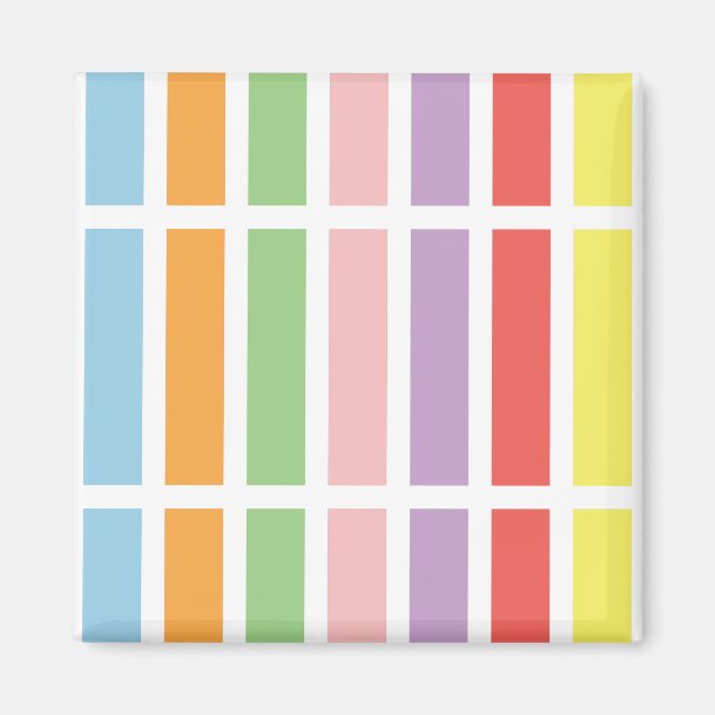 Íman Colorido Matizes Pastel (Frente)