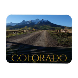 Íman Colorido outono do Colorado em Dallas Divide