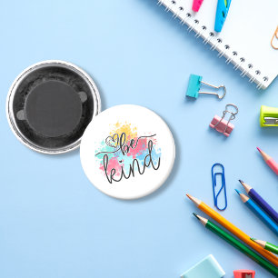Íman Colorido Seja gentil - Coloração