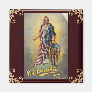 Íman Columbia Brewing Co. Poster