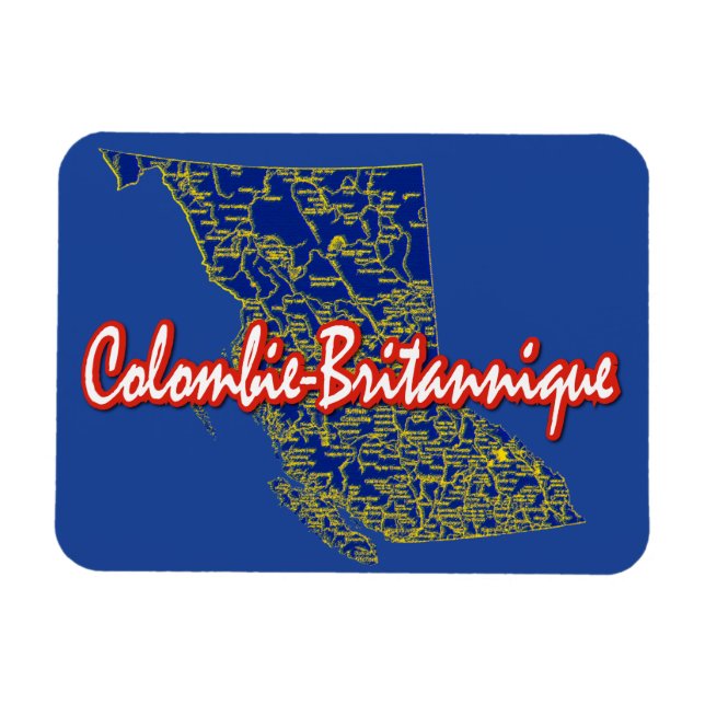 Íman Colúmbia Britânica (Horizontal)