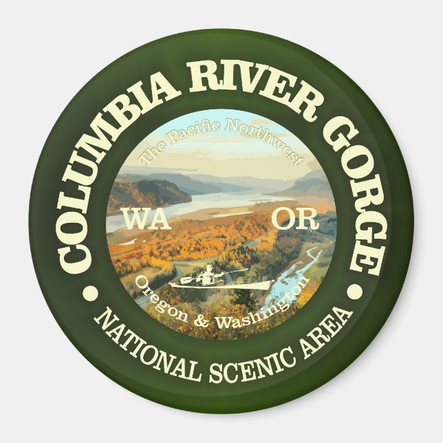 Íman Columbia River Gorge NSA (Frente)