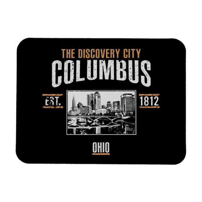 Íman Columbus (Horizontal)