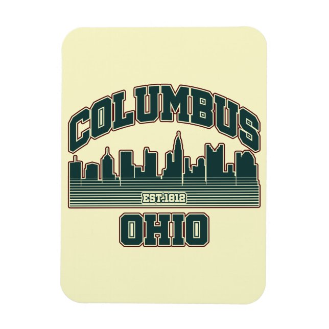 Íman Columbus.Ohio (Vertical)