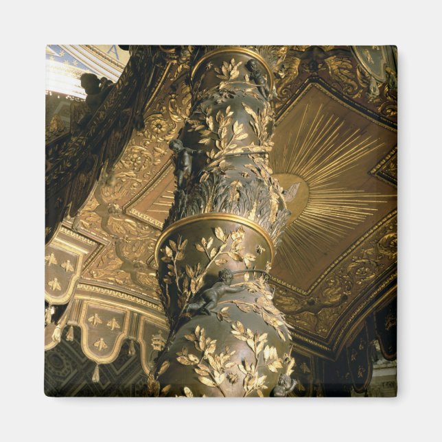 Íman Coluna de açúcar de cevada do Baldacchino (Frente)