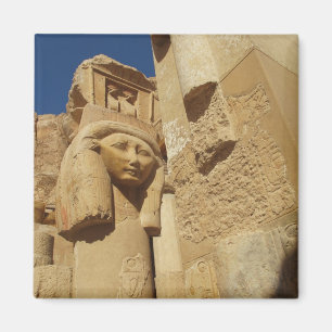 Íman Coluna de Hathor - templo da rainha Hatshepsut,