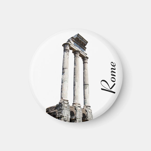 Íman Colunas de pedra antiga (Frente)