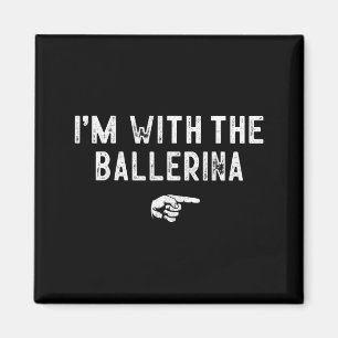 Íman Com a Bailarina Correspondente ao Traje Preguiçoso