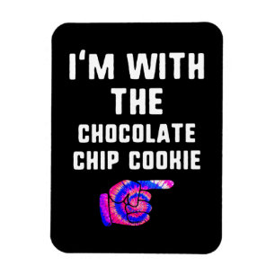 Íman Com Chocolate Chip Cookie Tie Dye Halloween