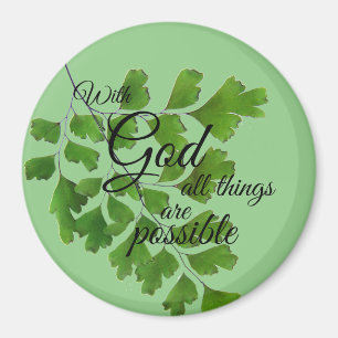 Íman Com Deus Todas As Coisas São Possíveis.