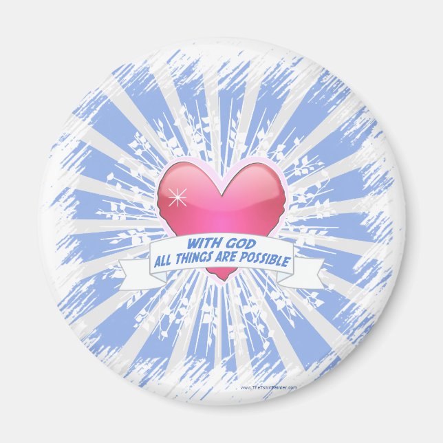 Íman Com Deus, todas as coisas são possíveis (Frente)