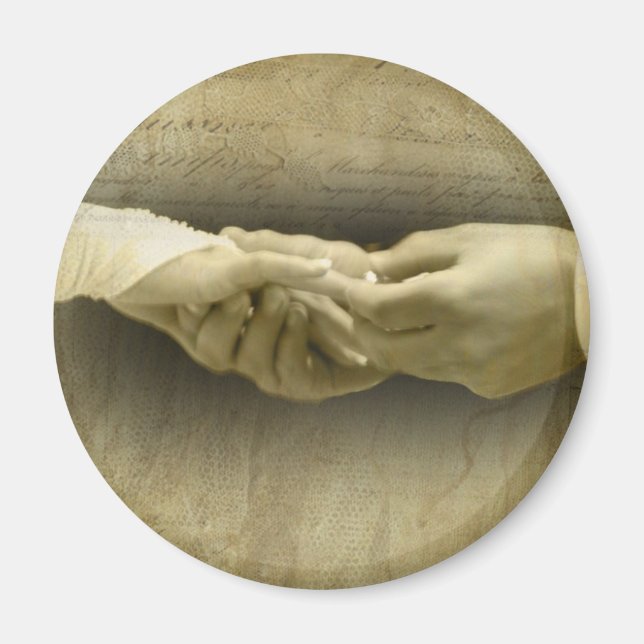 Íman Com este Anel, o Amor Romântico dos Casamentos vin (Frente)