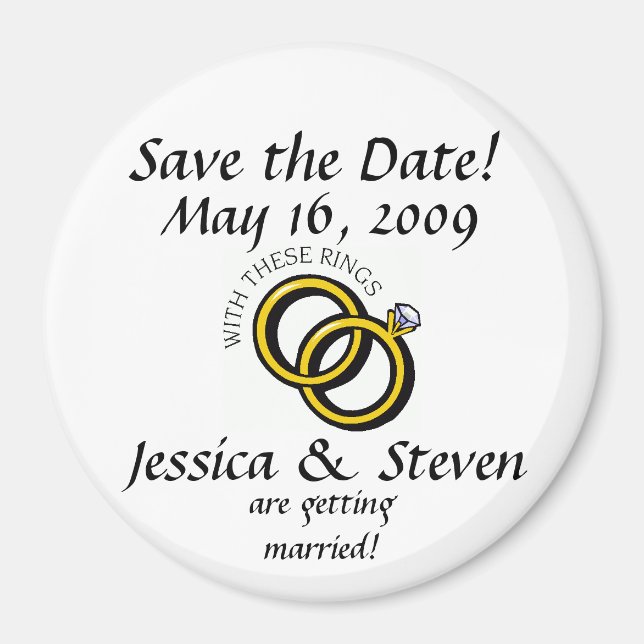 Íman Com Estes Anéis (Frente)