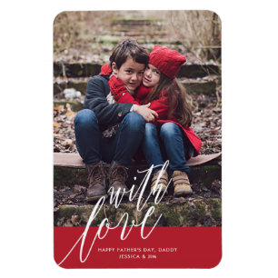 Íman Com Foto De Dia de os pais De Amor