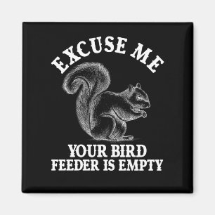 Íman Com Licença, Seu Alimentador De Ave Está Vazio