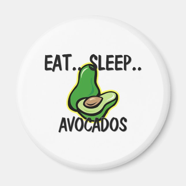 Íman Coma AVOCADOS para dormir (Frente)