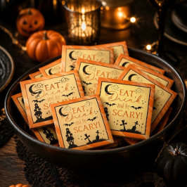 Íman Coma, Beba & Seja Assustador Ímã de Halloween Favo