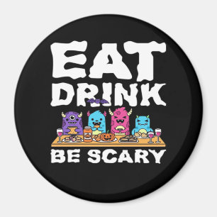 Íman Coma Beba Seja Assustador Monstro Halloween Criati