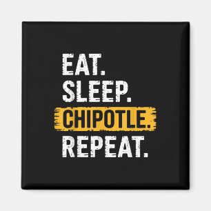 Íman Coma Chipotle do Sono Repetir Vintage Chipotle L