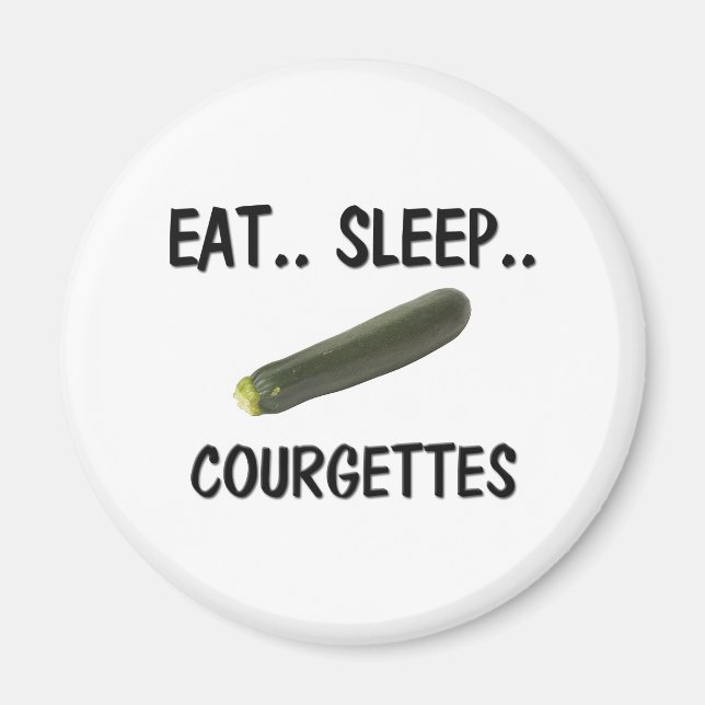 Íman Coma COURGETTES DO Sono (Frente)