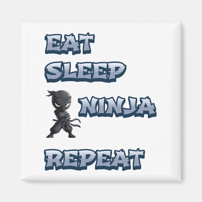 Íman Coma, Dorme, Ninja, Repita (Frente)