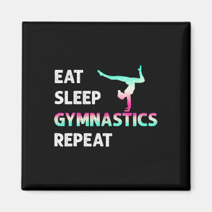 Íman Coma Dormir Ginástica Repetir Garota Mulheres Dive