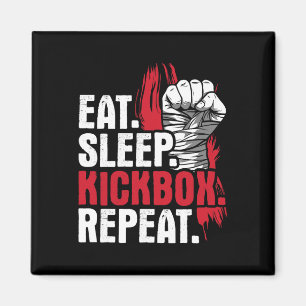 Íman Coma Dormir Kickbox Repetir - Kickboxing Artes Mar