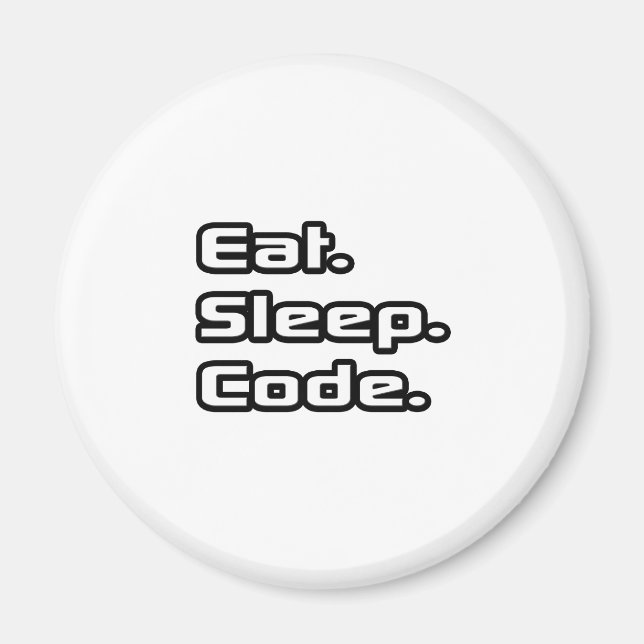 Íman Coma. Durma. Código. (Frente)
