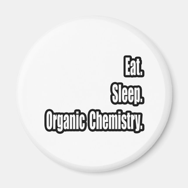 Íman Coma. Durma. Química orgânica. (Frente)