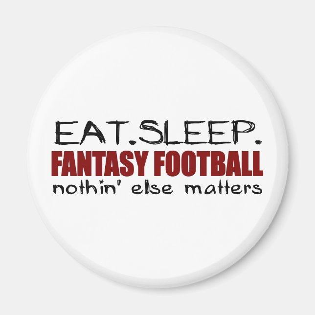 Íman Coma Fantasia do Sono Futebol (Frente)