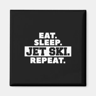 Íman Coma Jet Ski Repetir Esquiador de Esqui