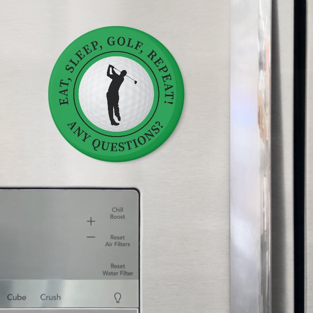 Íman Coma Joga Golfe Repita Amante do Golfe  (In Situ (Fridge))