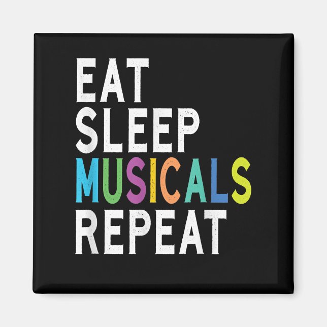 Íman Coma Musicais Do Sono Repetem, Presentes De Ação D (Frente)