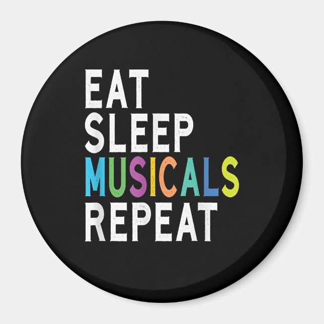 Íman Coma Musicais Do Sono Repetem, Presentes De Ação D (Frente)