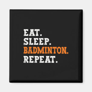 Íman Coma o Badminton do Sono Repetir Entusiastas do Es