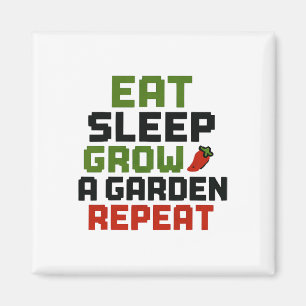 Íman Coma O Sono Cultivar Um Jardim Repetindo O Jardim
