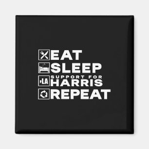Íman Coma o Suporte ao Sono Harris Repeat Kamala Harris