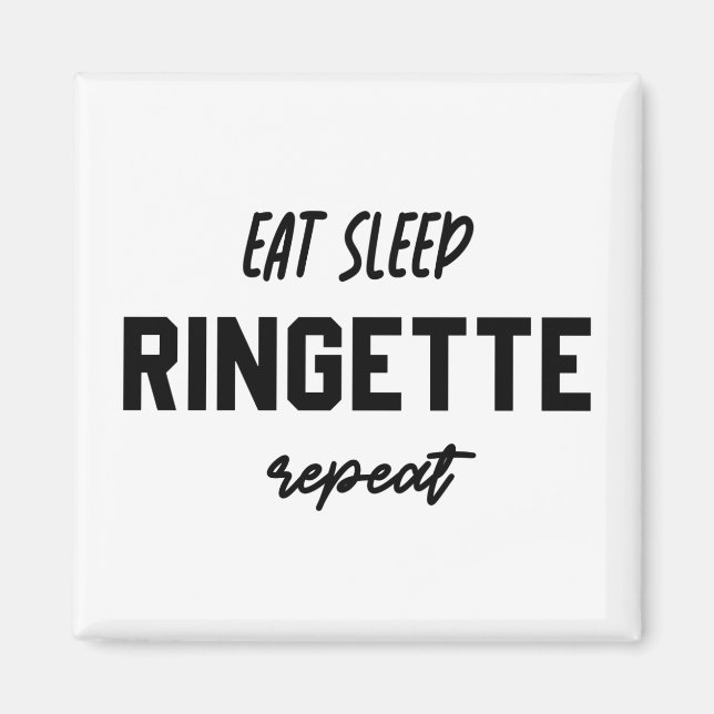 Íman Coma os presentes do reprodutor de Ringette Repeti (Frente)