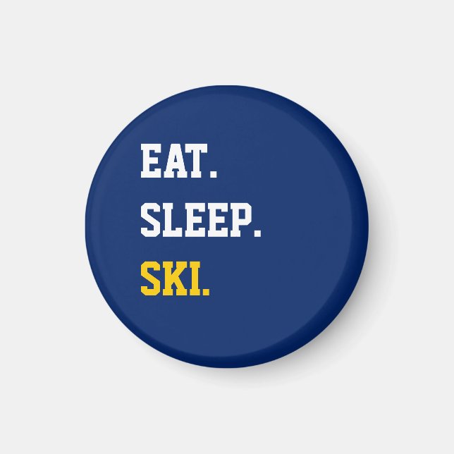 Íman Coma Sleep Ski (Frente)