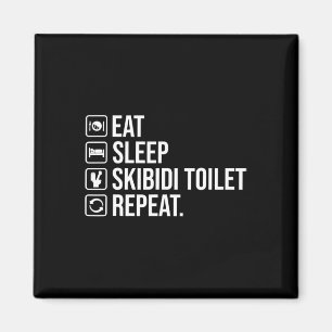 Íman Coma Sleep Skibidi Toilet Repete Toil Engraçado Sk