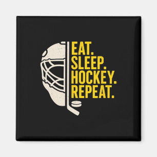 Íman Coma Sonho Hockey Repita Para Jogadores de Hockey 