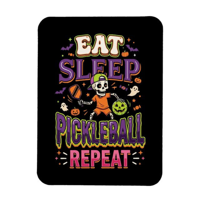 Íman Coma Sonho Pickleball Repita Pickleball (Vertical)