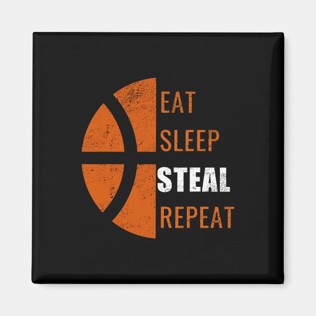 Íman Coma Sono Roubar Repetições Homens De Basquete Mul (Frente)