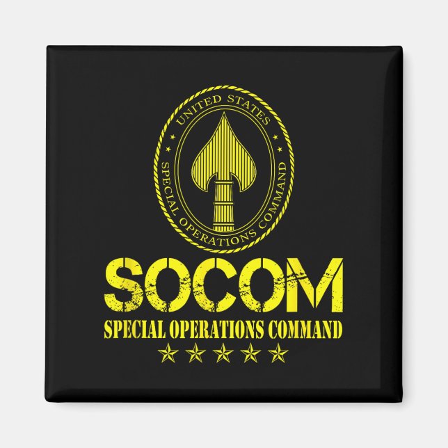 Íman Comando de Operações Especiais dos Estados Unidos, (Frente)