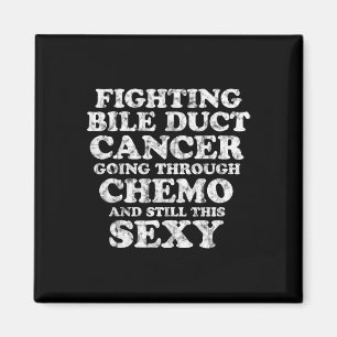 Íman Combate à Bile Duct Chemo Y Quote Inspiração