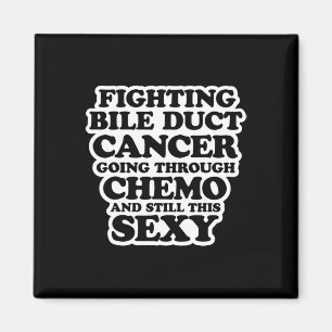 Íman Combate à Bile Duct Chemo Y Quote Inspiração