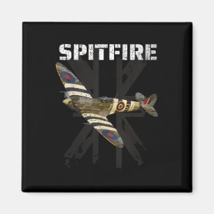 Íman Combate Ao Spitfire Ww2 No Avião De Combatente Bri
