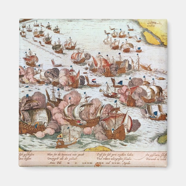 Íman Combate Naval (Frente)