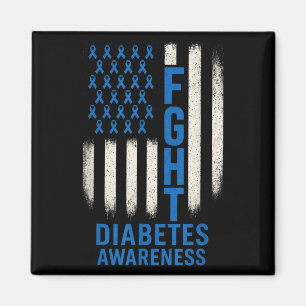 Íman Combater a Consciência da Diabetes - Suporte para