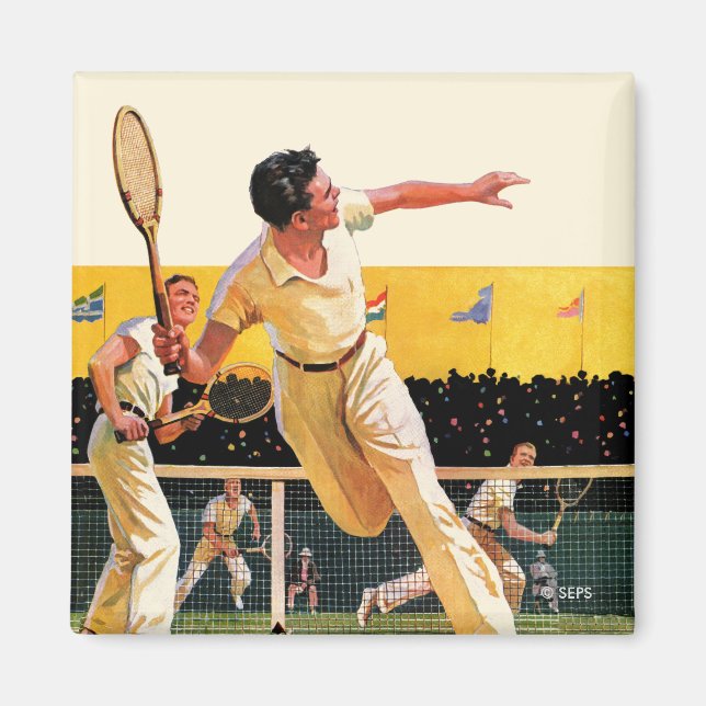 Íman Combinação de Tênis duplas (Frente)